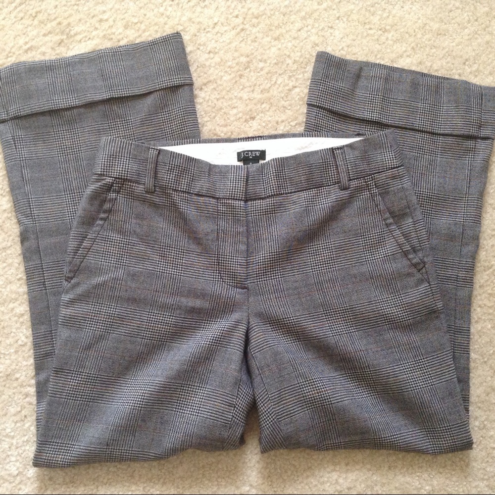 J Crew Favorite Fit Pattern Women's Trouser Pants
